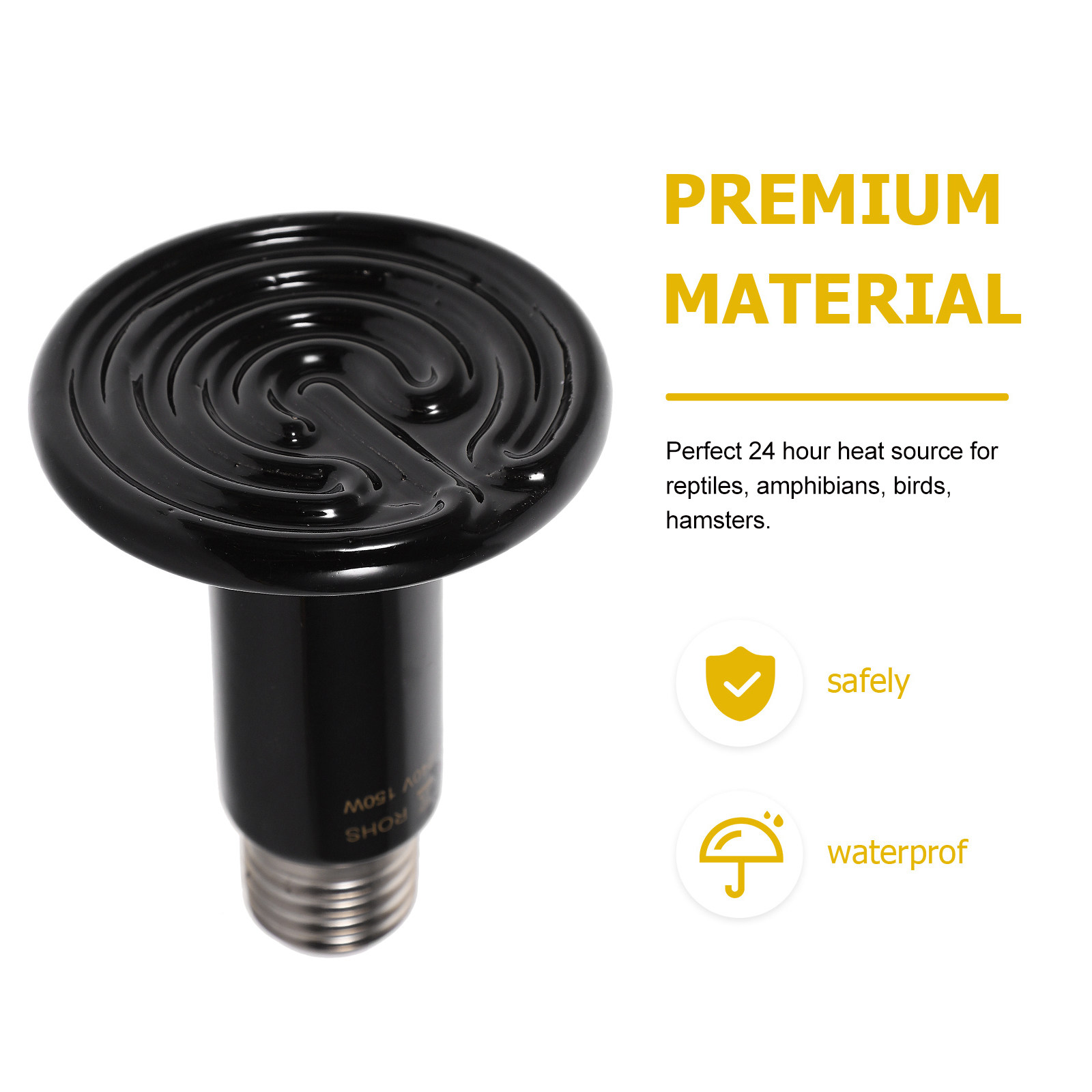 1 Buah Lampu Hemat Energi untu - Ceramic Heat Emitter ulasan dan harga